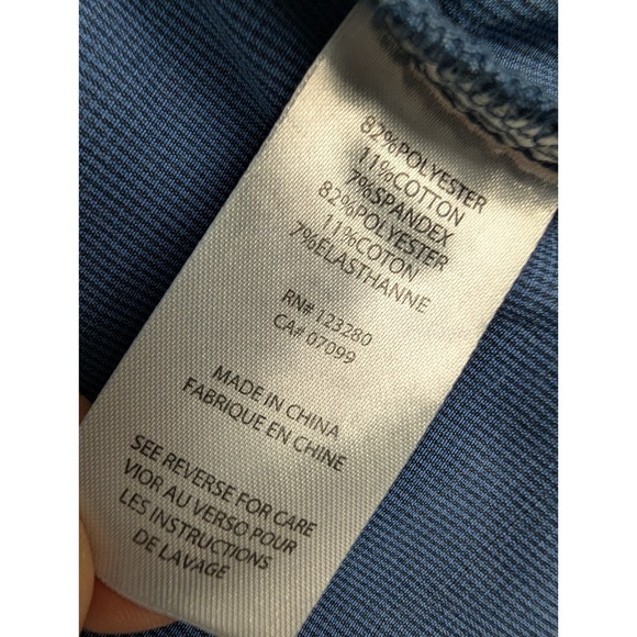 Travis Mathew Jacket Men's S Full Zip Performance‎ Blue Drawstring Waist *Logo - Picture 10 of 14